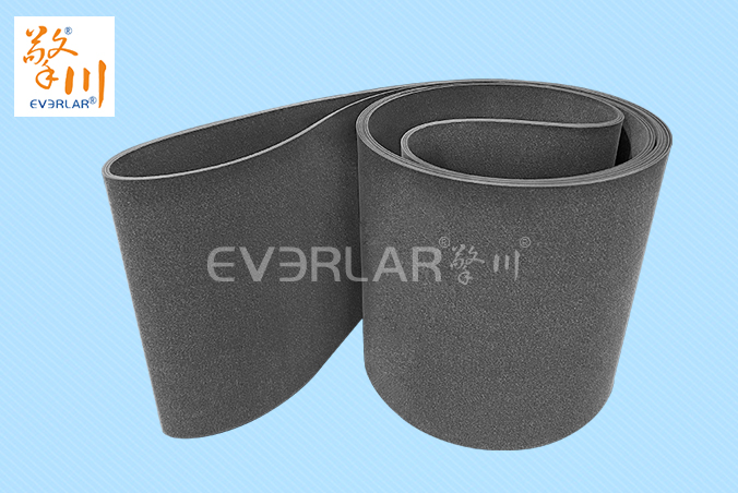 雙面毛氈輸送帶灰色防刮耐磨電子汽車裝配流水線工業(yè)皮帶