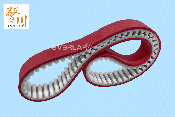 PU同步帶加紅膠精準傳動汽車零部件制造自動化生產(chǎn)線齒形帶加工