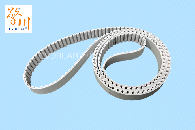 PU同步帶加打孔耐磨耐油食品包裝電子檢測設(shè)備貼標(biāo)機廠家定制