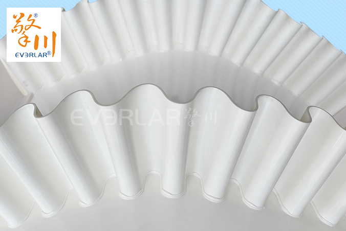 白色PVC輸送帶加擋板裙邊耐磨防側漏食品包裝機提升機輸送流水線皮帶