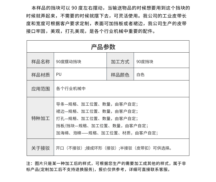 擋塊同步帶 擋塊同步帶