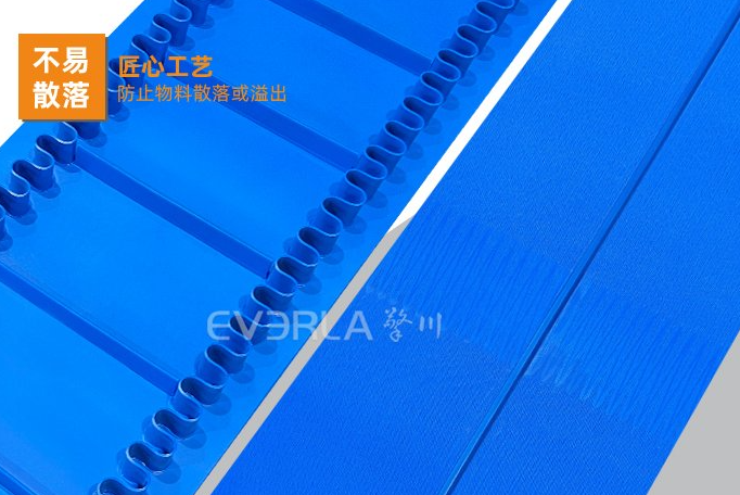 1764815700671023.jpg 藍(lán)色啞光PU輸送帶加擋板裙邊導(dǎo)條接口.jpg
